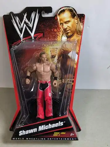 WWE  Serie 4 Shawn Michaels Actionfigur Mattel  R7260 K17