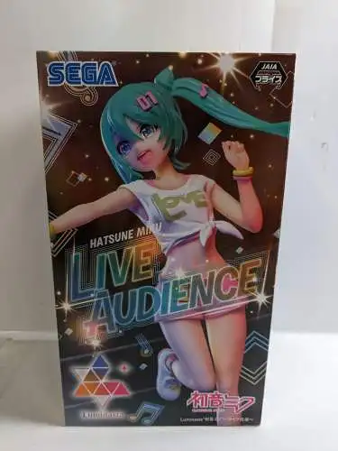 Sega Hatsune Miku Luminasta   Live Audience  20 cm OAD