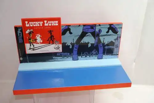 Lucky Luke Display Depuis 1946 Diorama aus Holz  5484  PIXI NEU