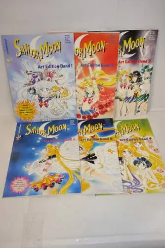 Sailor Moon Art Edition Band 1-6 Ehapa Deutsch Manga sehr gut Z : 1 B12