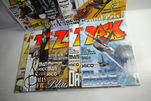 ZACK Comic Magazin Nr.  139 - 150  komplett  Jahrgang 2011  Z : 1-2  B3