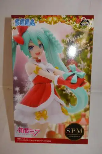 Sega Hatsune Miku Series SPM Hatsune Miku Christmas 2022 Ver. 21 cm OBK