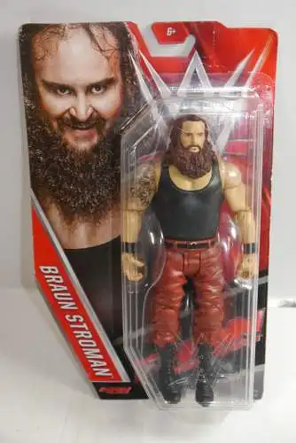 WWE Braun Stroman RAW  Wrestlingfigur 18cm   Actionfigur Mattel K15