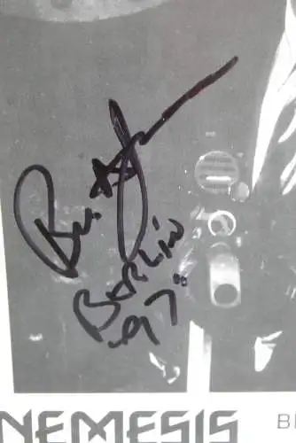 Brion James as Maritz Nemesis  signiert 1997 Autogramm 20x25xm   K15