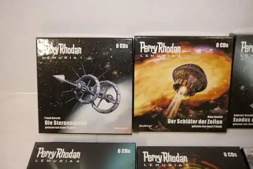 Perry Rhodan Lemuria CD  Box 1-6 je Box 8 CD´s komplett   K15