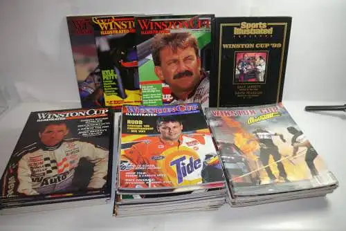 Winston Cup iIllustrated  40 x  Magazine / Bücher englisch  Z : 2 B9