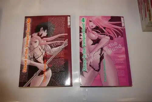 Dance in the Vampire Band 1-7 kompl. Tokyopop Nozomu Deutsch Manga sehr gut B4
