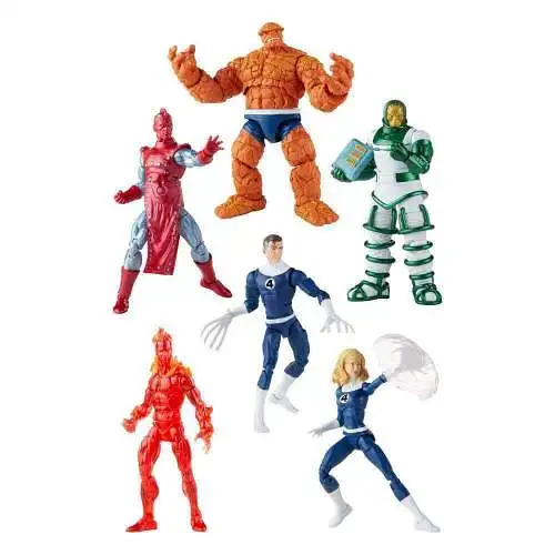 Marvel Legends Retro Fantastic Four 20216 Figuren 15cm  Wave 1  Hasbro KBB
