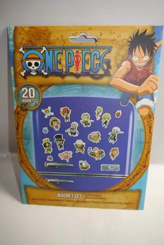 One Piece chibi Magnet Set Kühlschrankmagneten 20 Stück  B6
