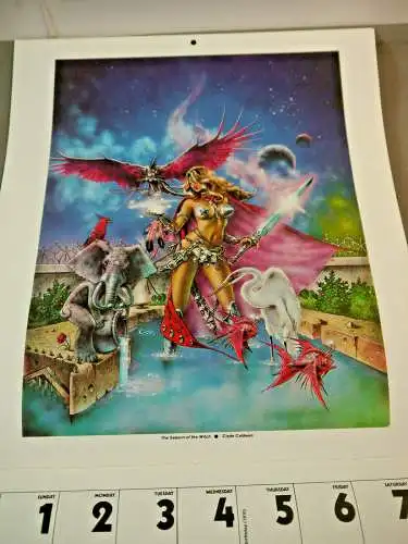 Heavy Metal Calender  Wandkalender 1979 Moebius  (MF13)