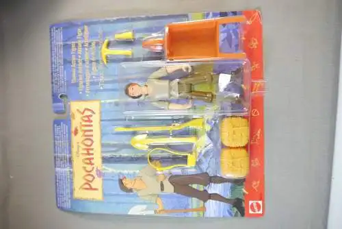 Disneys  2 x Pocahontas Wiggins  + Thomas Action Figuren Mattel 66509 OVP (K20)