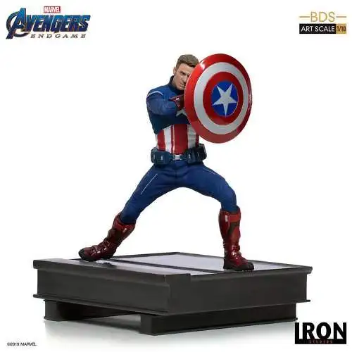 Avengers Endgame BDS Art Captain America 2022 Scale Statue 1/10 Iron Studios LAD