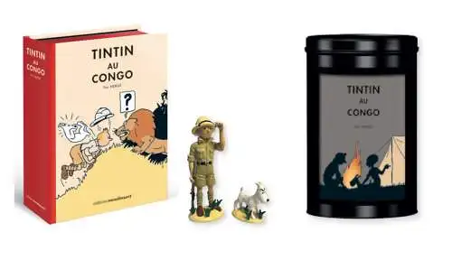 TIM & STRUPPI im Kongo Colorized VO Comic + Pixi + Kaffee  Dose Feuer  C (L)