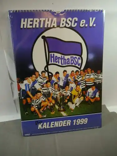 Hertha BSC Kalender 1999 Neu OVP  (F16)