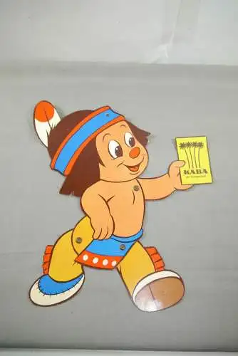 KABA Disney klein Adlerauge Werbefigur Hampelmann  60er - 70er Jahre K22