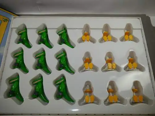 Nine Men´s Morris Mühle Sitting Ducks  Familienspiel Gesellschaftsspiel   (F22)