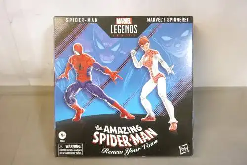 The Amazing Renew Your Vows Marvel Legends Spider-Man & Spinneret  Hasbro OBI