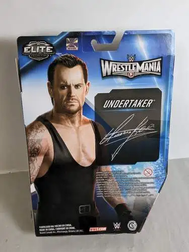 WWE Wrestle Mania Untertaker Actionfigur Mattel DLG23  K2