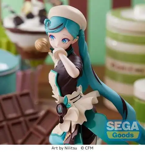 sega Hatsune Miku Series Luminasta Bitter Patissier (re-run) 21 cm 2D