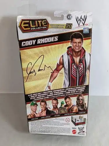 WWE Elite #20 Cody Rhodes Actionfigur Mattel X9659  K7