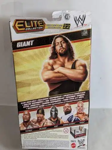 WWE Elite #22 Giant Actionfigur Mattel X9673 K7