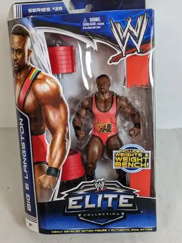 WWE Elite #26 Big E Langston Actionfigur Mattel  BHJ83   K32