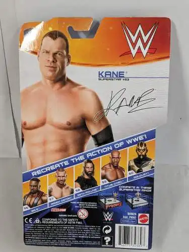WWE  Kane Actionfigur Mattel BHM26 K23