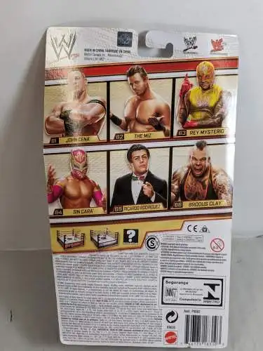 WWE #62 The Miz ca. 17cm  Actionfigur Mattel X9830  K34