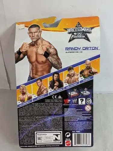 WWE # 16 Randy Orton  ca. 17cm  Actionfigur Mattel BHL95  K17