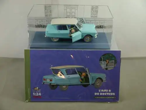 TIM & STRUPPI Tintin Doctor´s Citroen Ami6  Modellauto 29918 Moulinsart 1/24