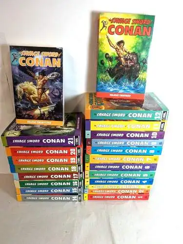 The Savage Sword of Conan Band 1-22 Dark Horse Z : 1-2  B11