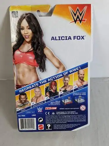 WWE #13  Alicia Fox ca. 17cm  Actionfigur Mattel CJB62   K35