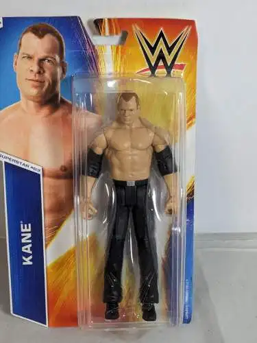 WWE #63 Kane ca. 17cm  Actionfigur Mattel CJD16 K35