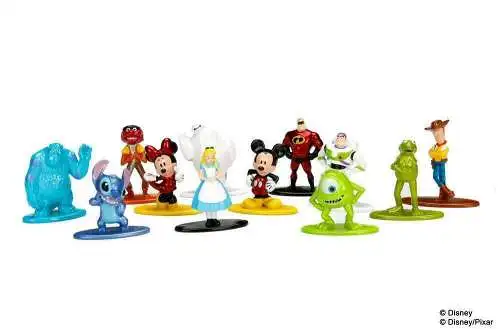 Disney Nano  Diecast Minifiguren 10-er Pack Wave 1  4 cm Micky  (KAF *