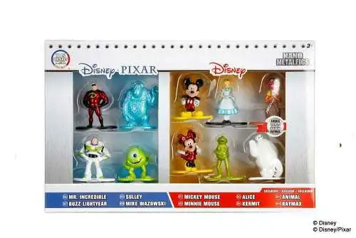 Disney Nano  Diecast Minifiguren 10-er Pack Wave 1  4 cm Micky  (KAF *