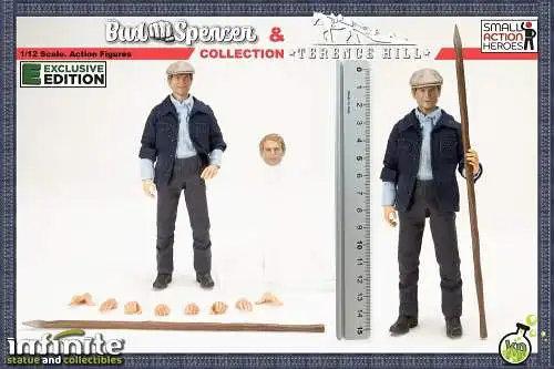 Bud Spencer & Terence Hill Collection Mega Set Buggy  / Cycle   Infinite Statue