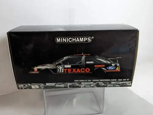 Minichamps Ford Sierra RS 500 Ludwig Niedzwiedz Soper  ADAC ´87 1/18 mit OVP  F9