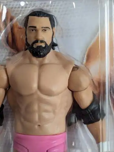 WWE #30 Damien Sandow  ca. 17cm  Actionfigur Mattel X9795  K34