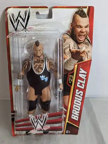 WWE #23 Brodus Clay  ca. 17cm  Actionfigur Mattel Y6821 K34