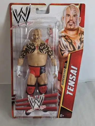 WWE #29 Tensai  ca. 17cm  Actionfigur Mattel BCB92   K34