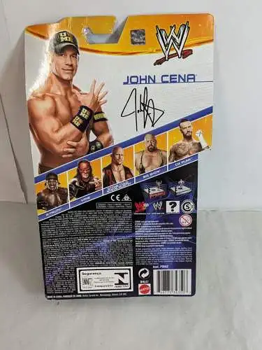 WWE John Cena   ca. 17cm  Actionfigur Mattel BHL87  K9