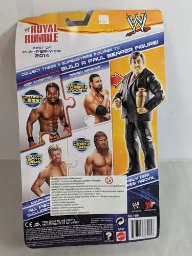 WWE Kofi Kingston   ca. 17cm  Actionfigur Mattel BJX11   K17