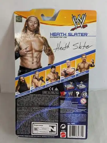 WWE  Heath Slater ca. 17cm  Actionfigur Mattel BHM09  K17