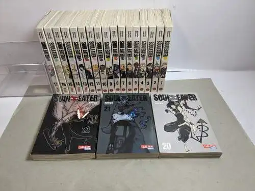 Soul Eater Band 1-17 + 20 , 21 , 22 Carlsen Manga Deutsch    B4