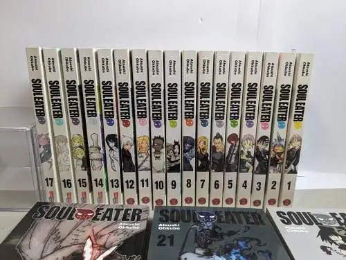 Soul Eater Band 1-17 + 20 , 21 , 22 Carlsen Manga Deutsch    B4