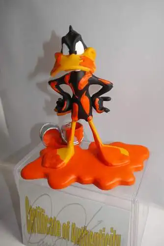 Looney Tunes Daffy Duck a L ´orange David Kracov Resin Figur ca. 18cm Rutten