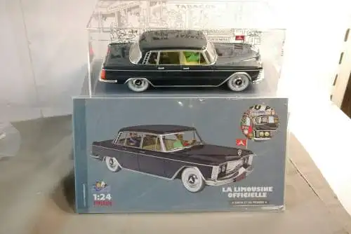 TIM & STRUPPI Tintin Limousine Mercedes 600 Modellauto 29964 Moulinsart 1/24