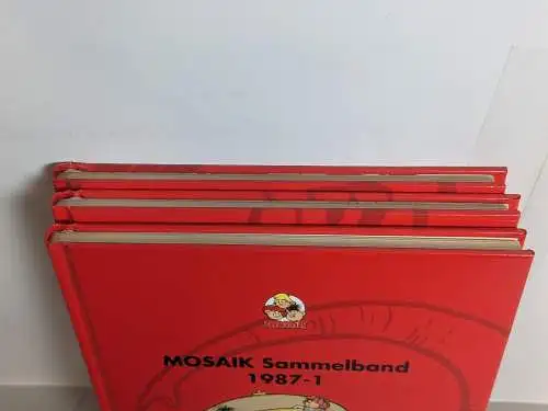 Mosaik Sammelband HC 1987 Band 1-3  Lim. 482 /  666 mit Druck Z : 2  B4