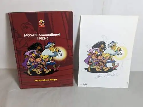 Mosaik Sammelband HC 1982 Band 1-3  Lim. 482 /  666 mit Druck Z : 2  B4