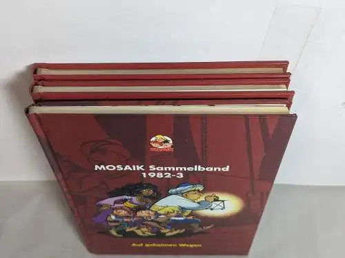 Mosaik Sammelband HC 1982 Band 1-3  Lim. 482 /  666 mit Druck Z : 2  B4